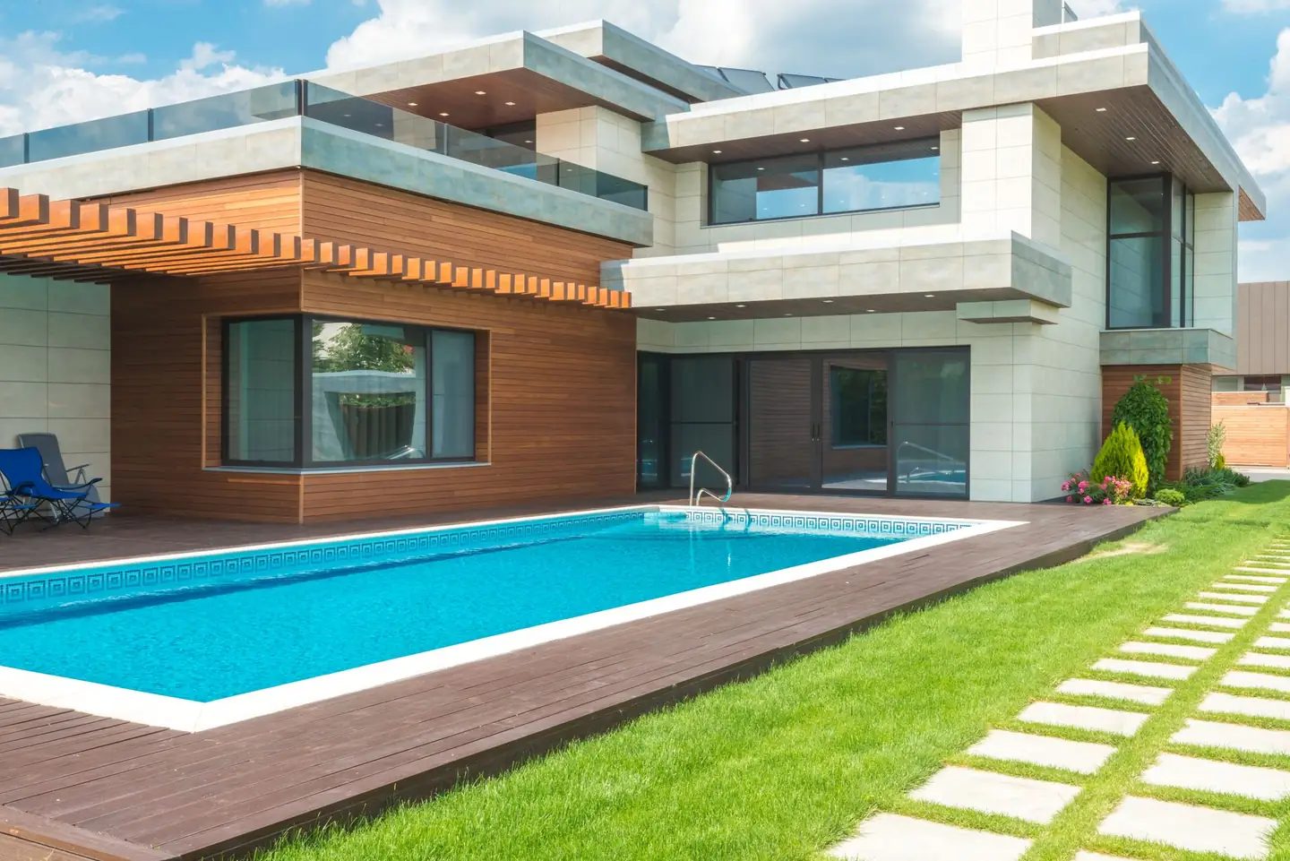 Swimming pool built in Yamba, NSW